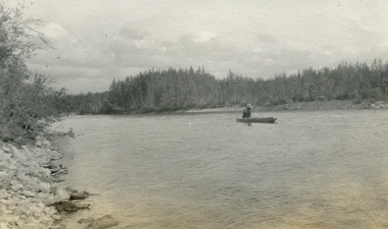 On the River, c1916.