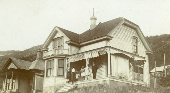 The Shaw Family Home, c1916.