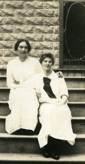 Margaret McCarter and Friend, c1916.