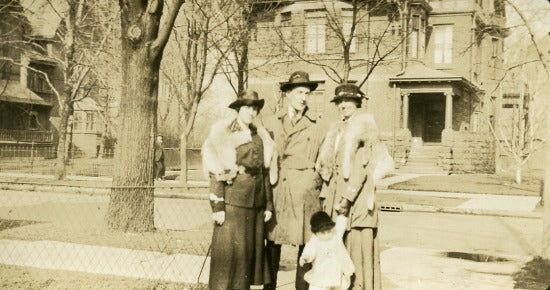 Group Portrait in Toronto, 1919.