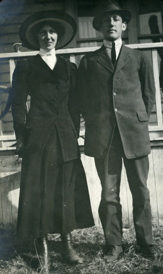 Margaret and Arthur McCarter, c1919.