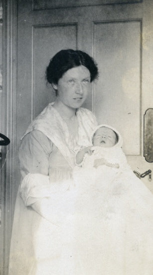 Margaret McCarter and Infant, 1918.