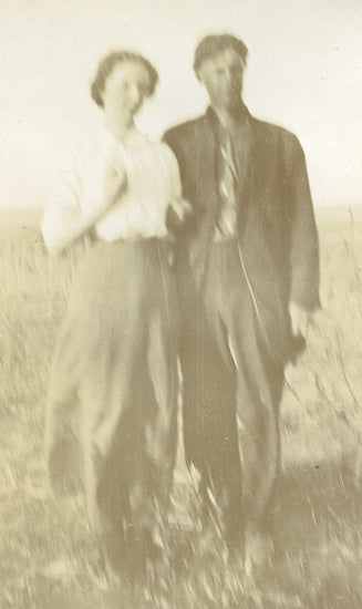 Margaret McCarter and Uncle Al, c1914.