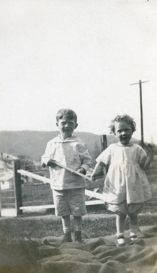 Jean and Mike, c1920.