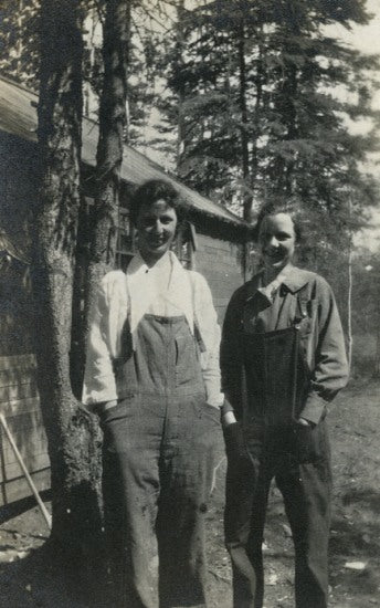 Margaret McCarter and Jean, c1921.