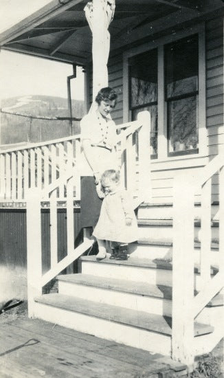 Jean McCarter and Helen Thornback, 1921.