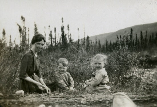 McCarter Family at Goring Creek, c1921.