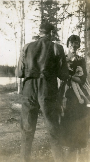 Margaret McCarter and Friend, c1921.