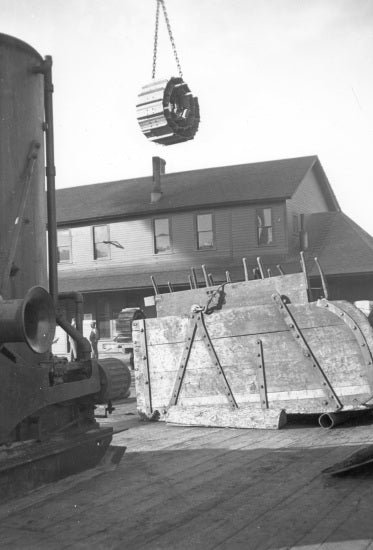 Loading Freight, c1941.