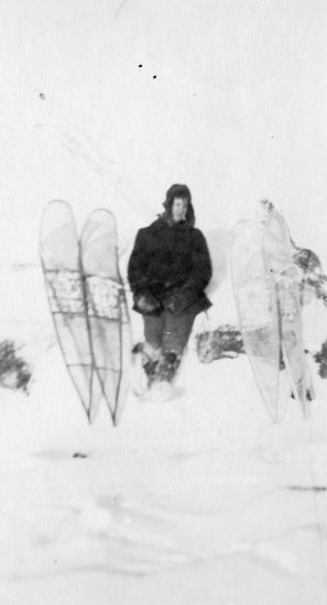 Snowshoes, c1912.