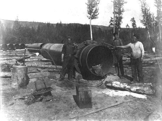 Mining Operation, c1912.