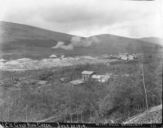 Gold Run Creek Mining, 1914