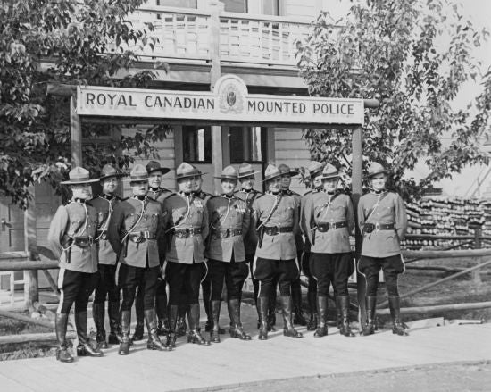 Royal Canadian Mounted Police, Whitehorse, YT c1947.