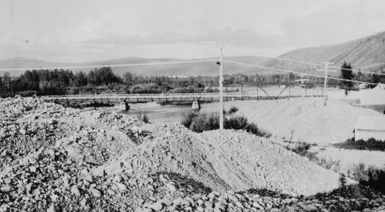 Klondike River Bridge and Bear Creek Compound, c1933