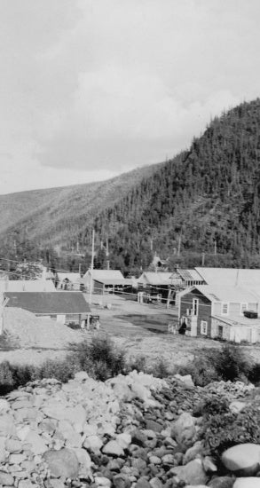 Klondike River Bridge and Bear Creek Compound, c1933
