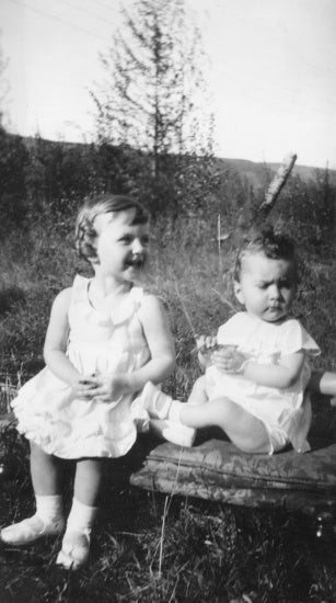 Donna and Marlene, c1934
