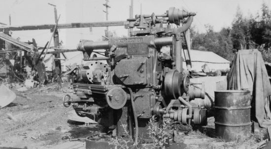 Machine at Bear Creek, c1933