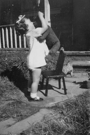 Girl with Bear, c1934.
