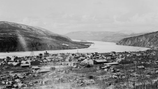 Dawson City from the Dome, c1935.