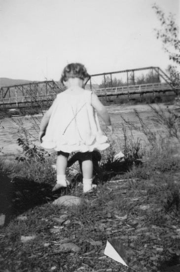 The Bridge Behind Our Cabin, c1934