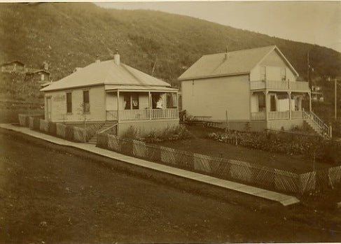 Gibbon and Berton Houses, c1902.