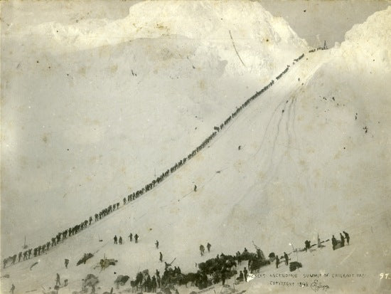 Chilkoot Pass, c1898.
