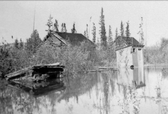 Flooding, c1930.