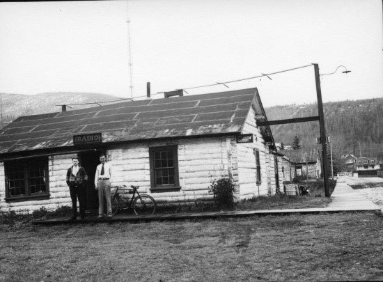 Royal Canadian Army Signal Corps Radio Service Building, 1923.