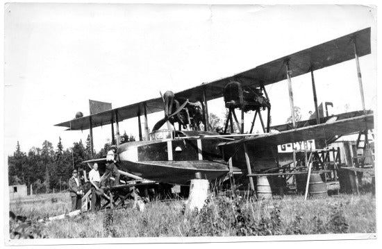 Biplane, c1923.