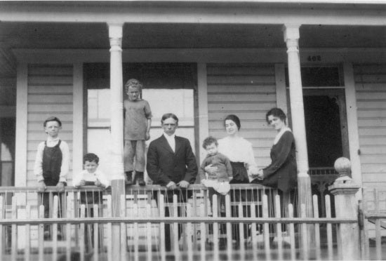 Lamb Family Home, c1920.