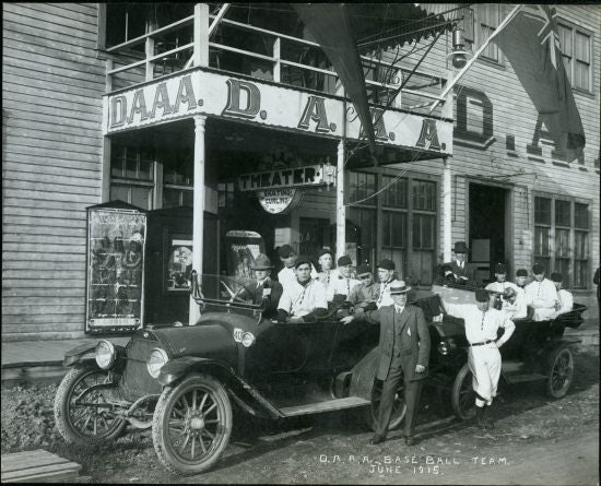 Dawson Amateur Athletic Association Baseball team, June 1915.
