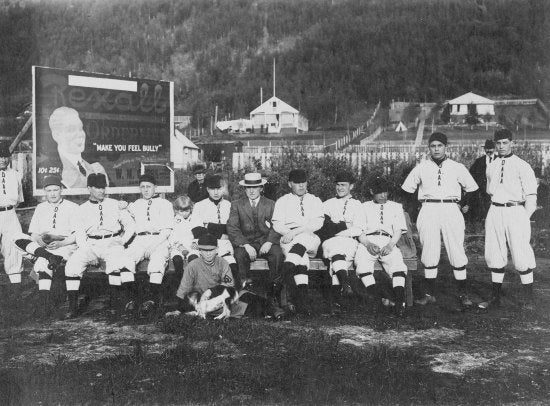 Dawson Amateur Athletic Association Baseball team, June 1915.
