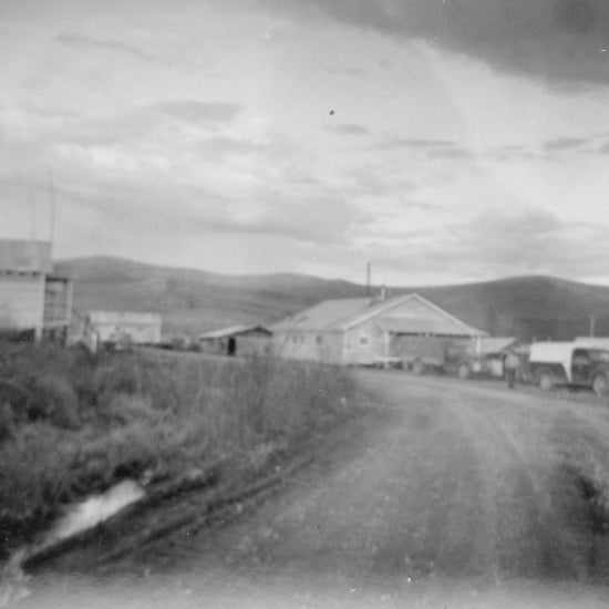 Camp Six at Granville, c1956.