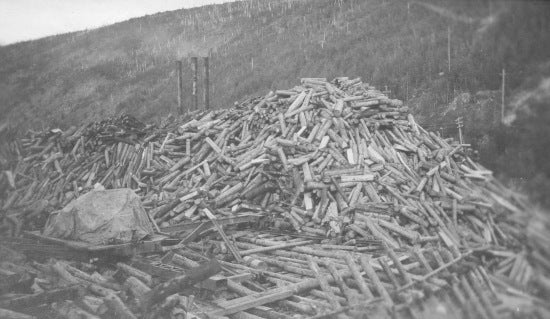 1257 Cords of Wood, August 2, 1912.