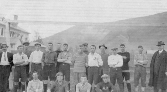 Football Team, Dawson City, c1920