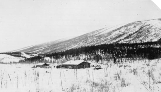 Cabins at the Foot of Keno Hill, n.d.