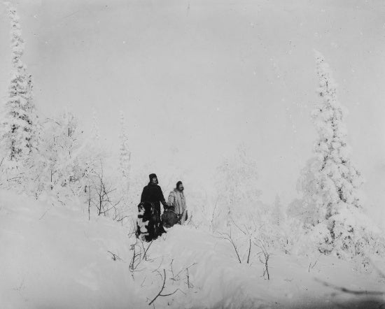 Winter Trail, c1905.