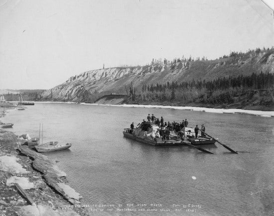Whitehorse to Dawson by the Scow Route, May 1905.