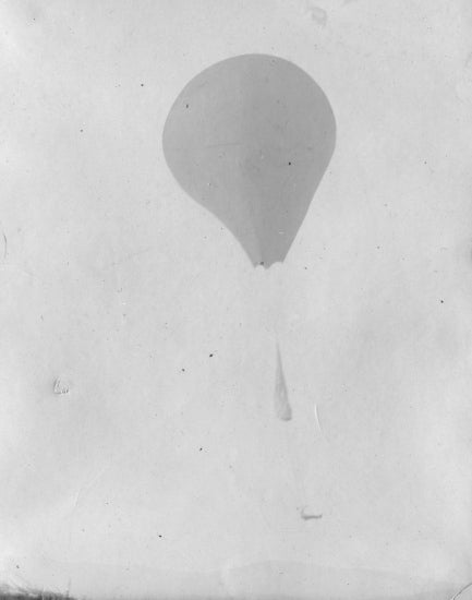 Hot Air Balloon, c1899.