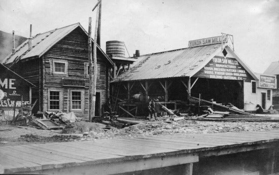 Yukon Saw Mill, c1900.