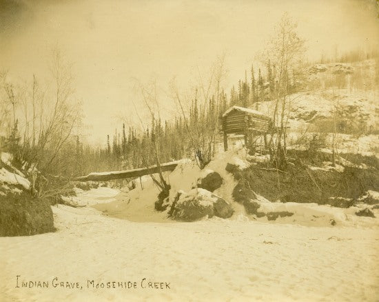 Indian Grave, Moosehide Creek, n.d.