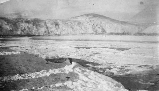 Ice on the Yukon River, n.d.