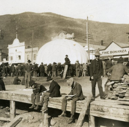 Front Street and Waterfront, Dawson City, c1899