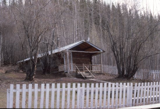 Robert Service Cabin, May 1976.