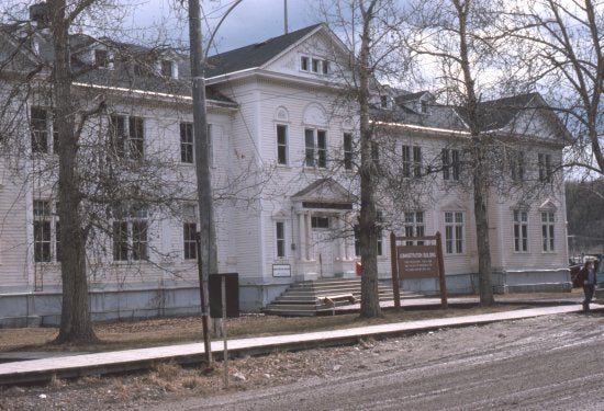 Old Territorial Administration Building, May 1976.
