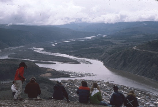 View from the Midnight Dome, May 1976.