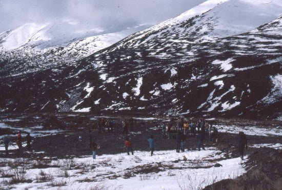 Ogilvie Mountains, May 1976.