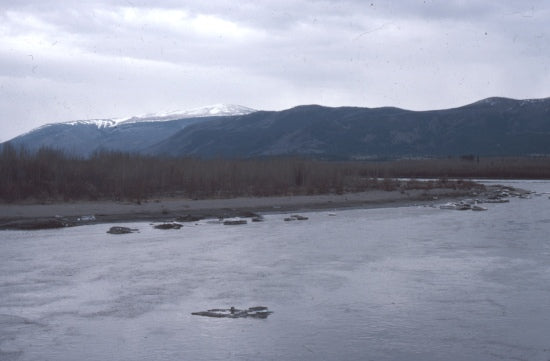 A River in the Yukon, May 1976.