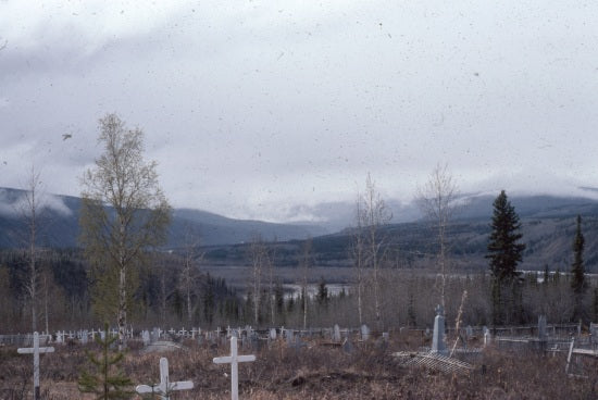 Dawson City Cemetery, May 1976.