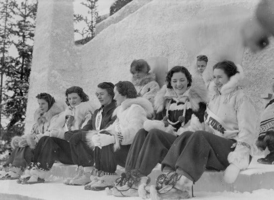 Candidates for Yukon Queen, 1938.
